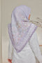 Memories of Joy Printed Luxe Cotton Voile Bawal Square Scarf