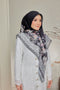 Memories of Joy Printed Luxe Cotton Voile Bawal Square Scarf