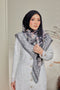 Memories of Joy Printed Luxe Cotton Voile Bawal Square Scarf