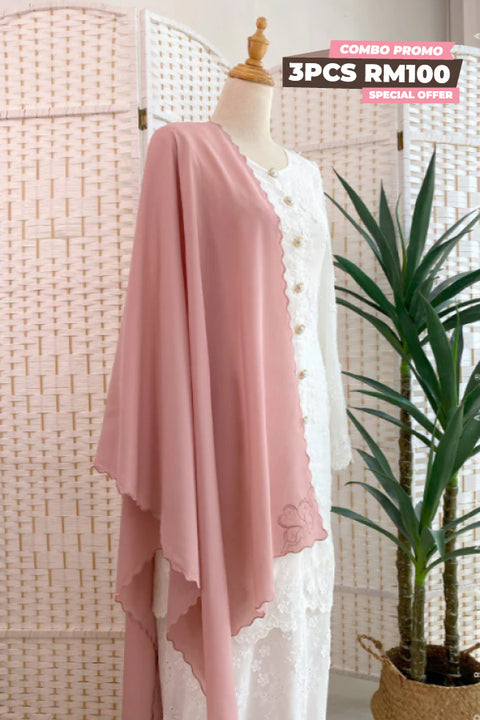 Rara Selendang Sulam Veil Shawl