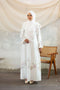 Anggerik Embroidered Jubah Abaya with Shawl (Pre-Order)