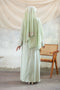 Anggerik Embroidered Jubah Abaya with Shawl (Pre-Order)