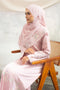 Anggerik Embroidered Jubah Abaya with Shawl (Pre-Order)