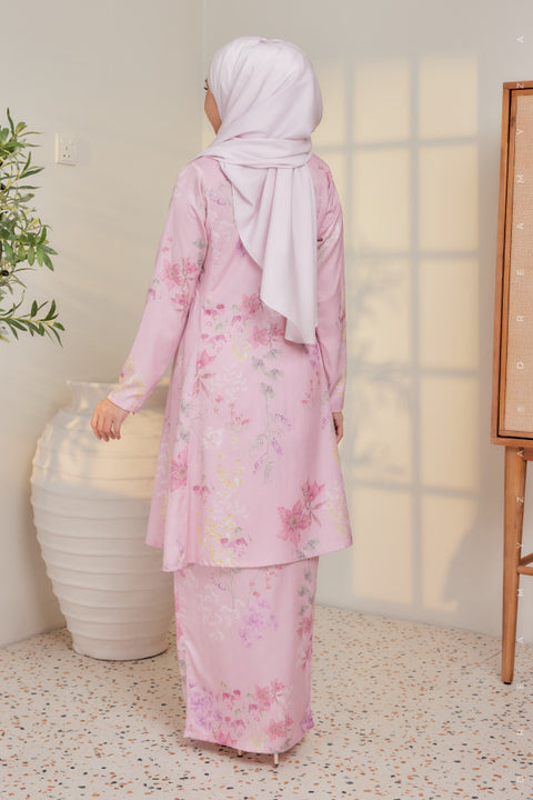 Akma Printed Silk Satin Riau Modern Kurung