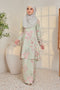 Akma Printed Silk Satin Riau Modern Kurung