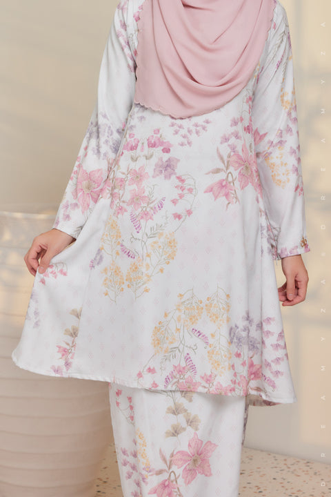 Akma Printed Silk Satin Riau Modern Kurung