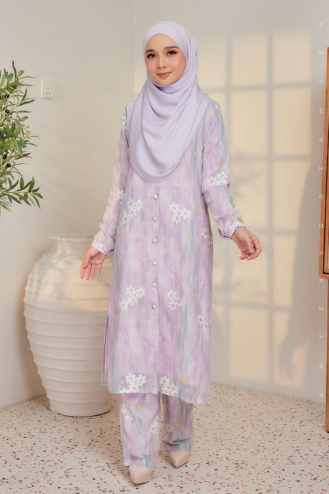 Amara Printed Chiffon Pant Suit