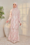 Amira Printed Chffion with Mini Lace Modern Kurung [PREORDER]