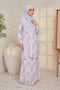 Amira Printed Chffion with Mini Lace Modern Kurung