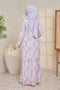 Amira Printed Chffion with Mini Lace Modern Kurung [PREORDER]