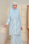 Amira Printed Chffion with Mini Lace Modern Kurung