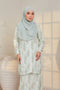 Amira Printed Chffion with Mini Lace Modern Kurung