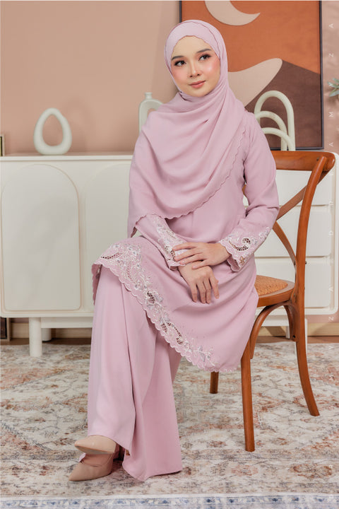 Ara Embroidered Riau Modern Kurung