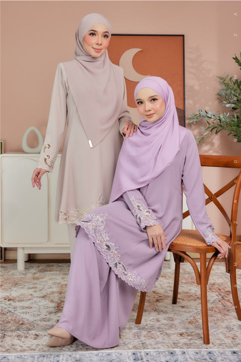 Ara Embroidered Riau Modern Kurung