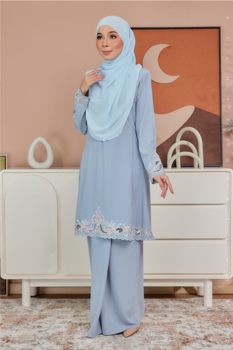 Ara Embroidered Riau Modern Kurung