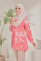 Dira Printed Ironless Tunic Long Top Blouse