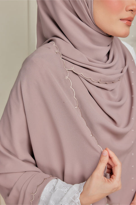 Rara Luxe Selendang Sulam Veil Shawl