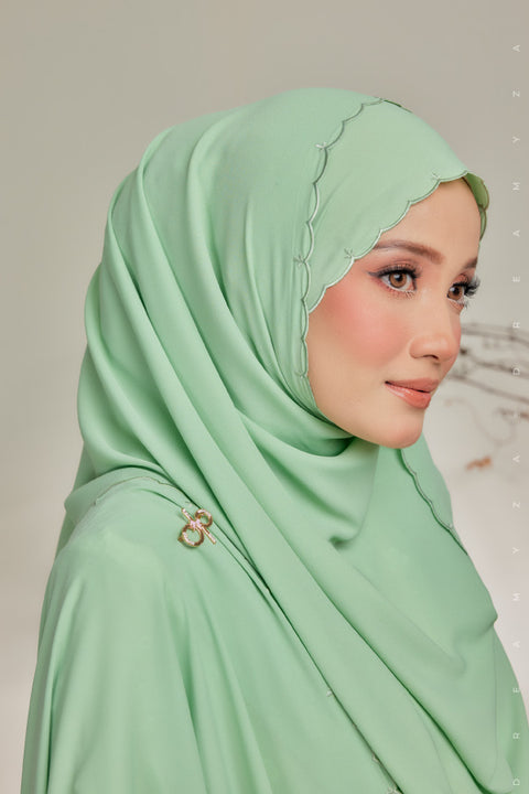 Rara Luxe Selendang Sulam Veil Shawl