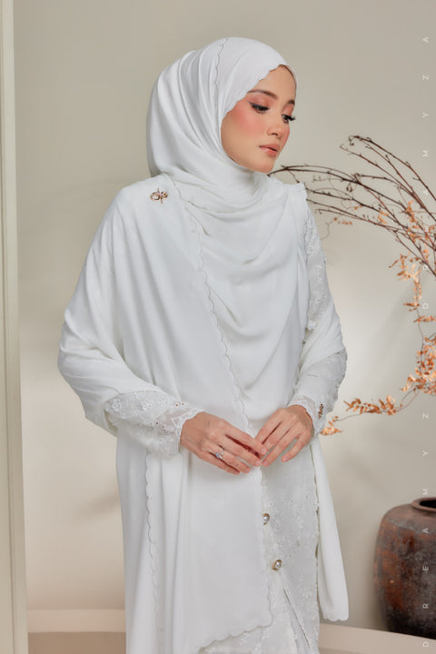 Rara Luxe Selendang Sulam Veil Shawl