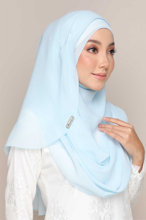 Instant Shawl Tudung Aira Heavy Chiffon