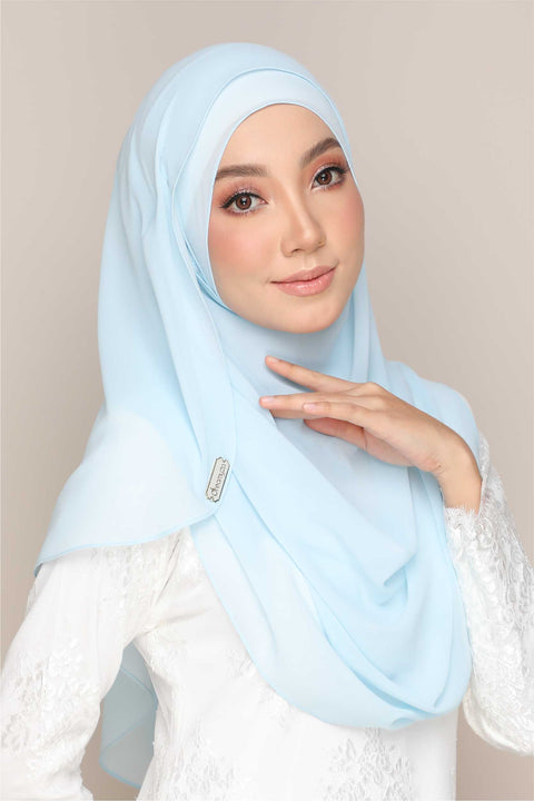 Instant Shawl Tudung Aira Heavy Chiffon