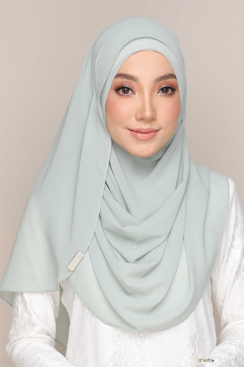 Instant Shawl Tudung Aira Heavy Chiffon