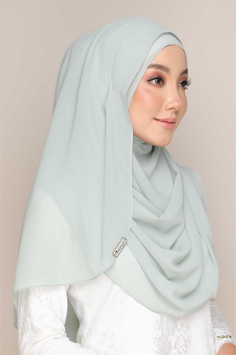 Instant Shawl Tudung Aira Heavy Chiffon