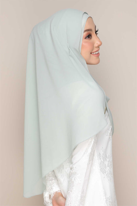 Instant Shawl Tudung Aira Heavy Chiffon