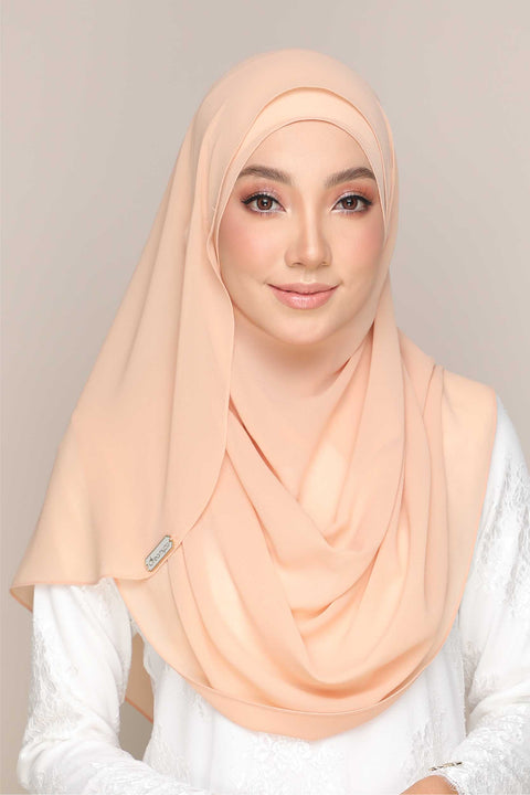 Instant Shawl Tudung Aira Heavy Chiffon