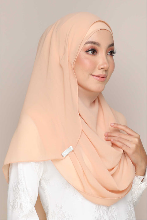 Instant Shawl Tudung Aira Heavy Chiffon