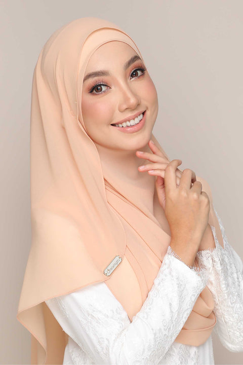 Instant Shawl Tudung Aira Heavy Chiffon