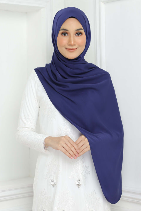 Tudung Shawl Diya Matte Silk Satin