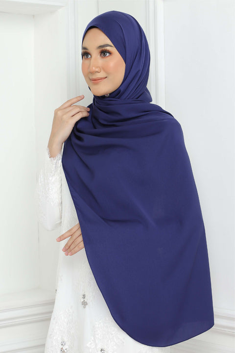 Tudung Shawl Diya Matte Silk Satin