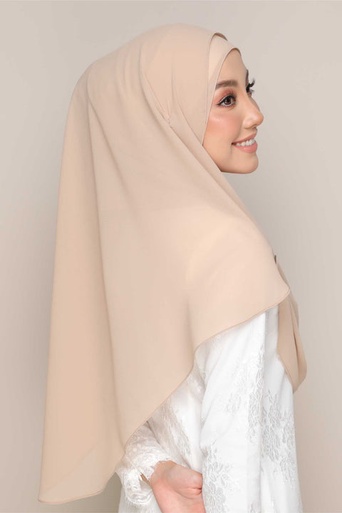 Instant Shawl Tudung Aira Heavy Chiffon