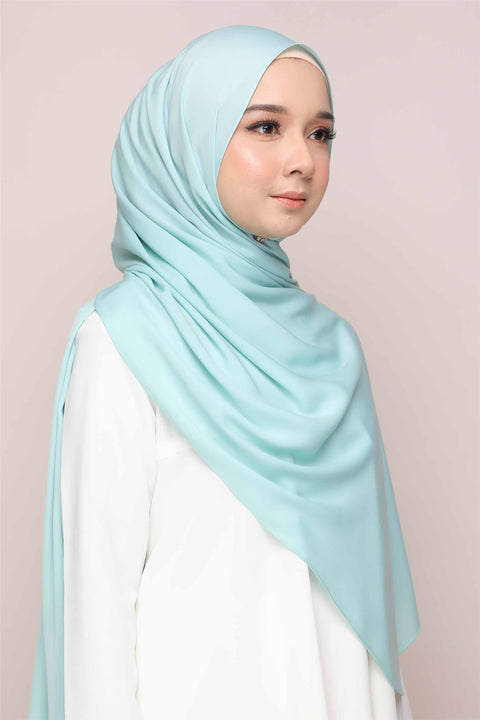 Tudung Shawl Diya Matte Silk Satin