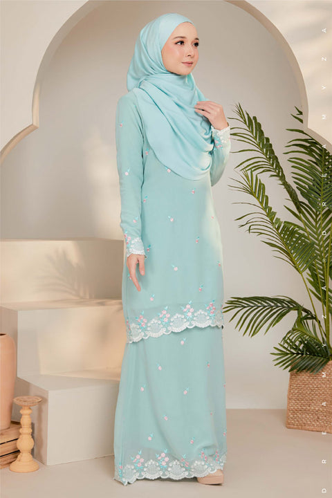 Juwita Embroidered Sulam Chiffon Baju Kurung Moden
