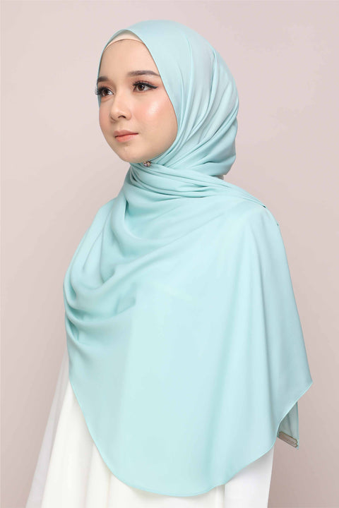 Tudung Shawl Diya Matte Silk Satin