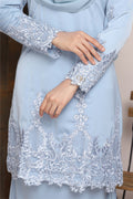 Baju Kurung Modern Deana Embroidered Border Lace