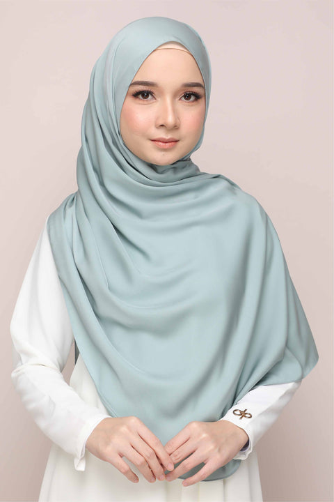 Tudung Shawl Diya Matte Silk Satin