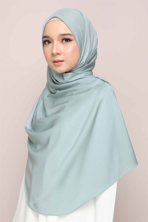 Tudung Shawl Diya Matte Silk Satin