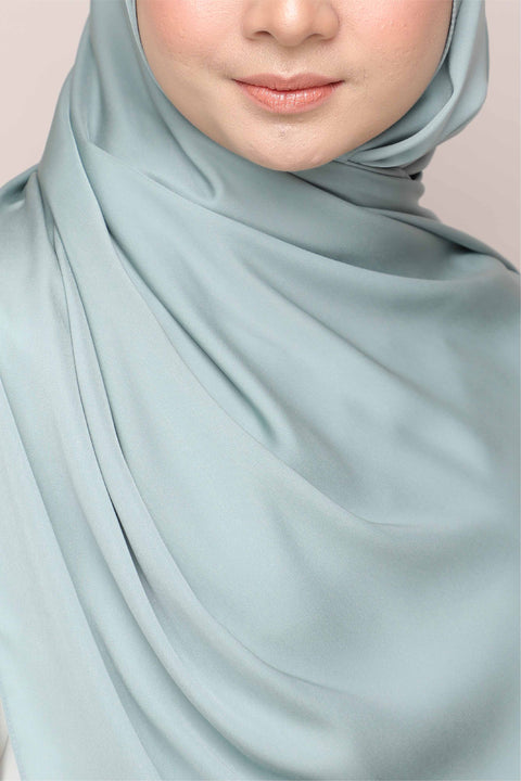 Tudung Shawl Diya Matte Silk Satin