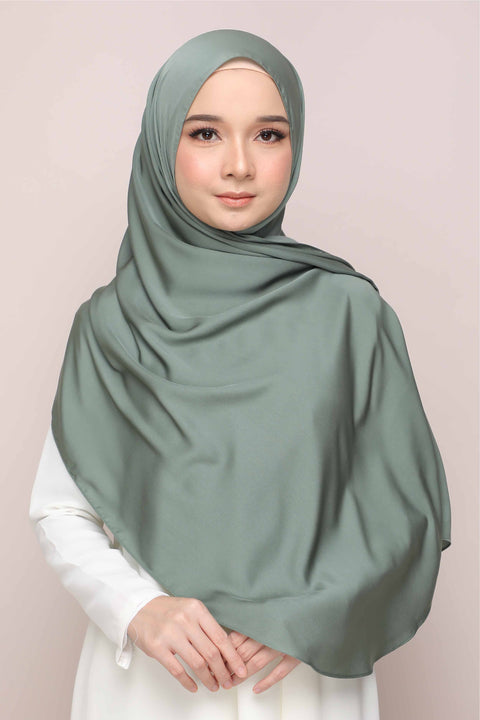 Tudung Shawl Diya Matte Silk Satin