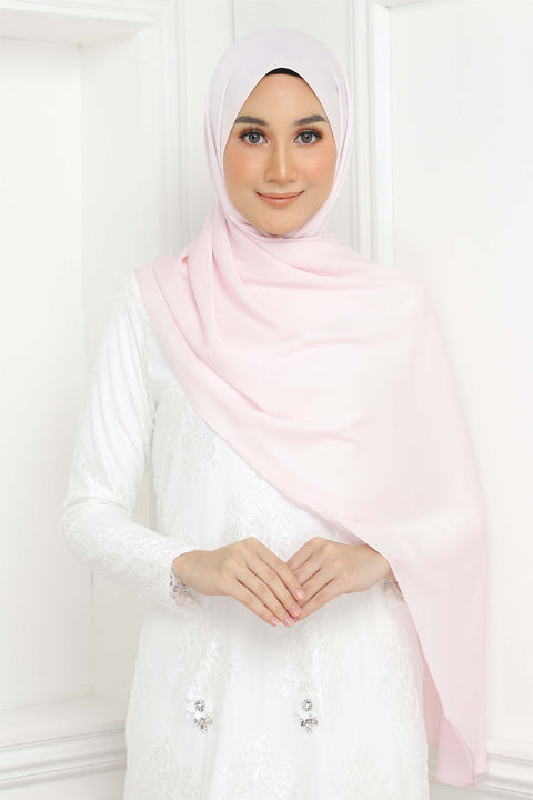 Tudung Shawl Diya Matte Silk Satin