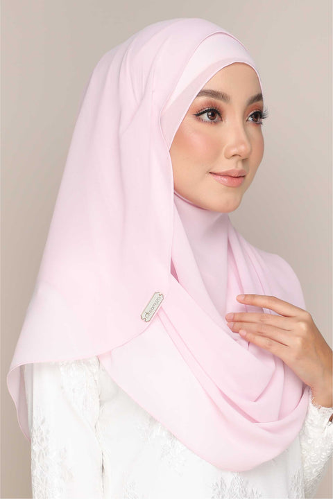 Instant Shawl Tudung Aira Heavy Chiffon