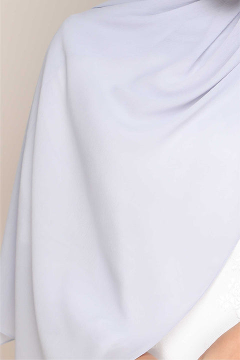 Shawl Tudung Iris Textured Chiffon