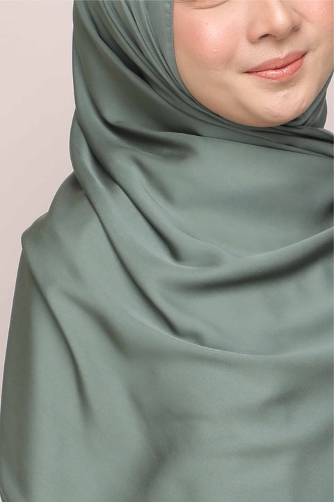 Tudung Shawl Diya Matte Silk Satin