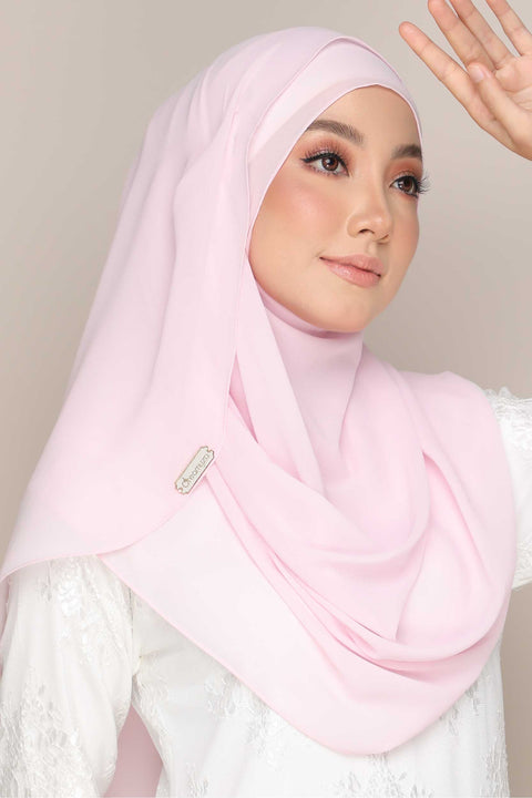 Instant Shawl Tudung Aira Heavy Chiffon