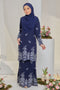 Jesnita Embroidered Sulam Chiffon Baju Kurung Moden