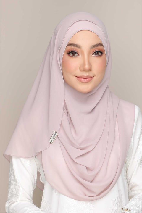 Instant Shawl Tudung Aira Heavy Chiffon