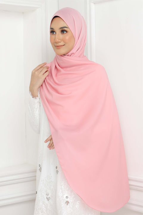 Tudung Shawl Diya Matte Silk Satin